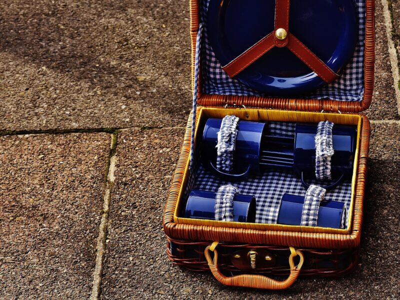 picknickmand bedrukken