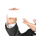 Originele visitekaartjes met duplex drukwerk